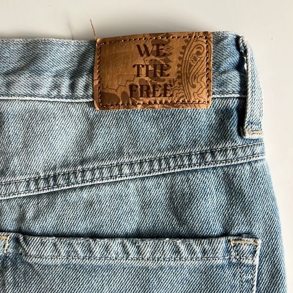 Free People WE THE FREE Ghost Town High Rise Long Short - Picture 8 of 10